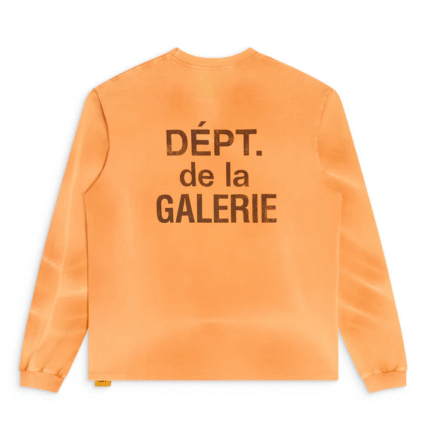 Gallery Dept French Bright Orange Sweatshirt