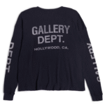Gallery Dept Urcel Thermal Black Sweatshirt