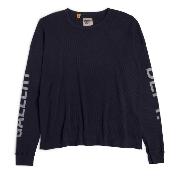Gallery Dept Urcel Thermal Black Sweatshirt