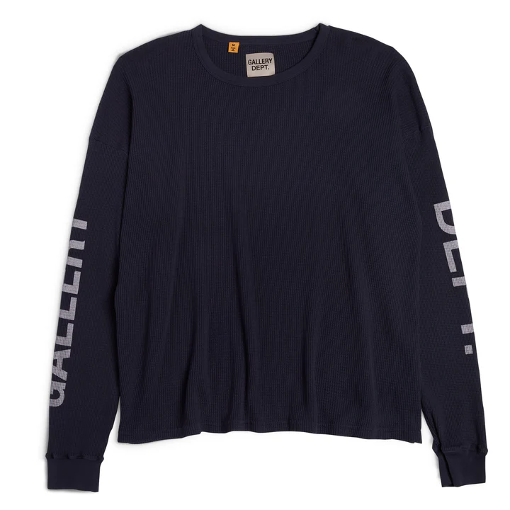 Gallery Dept Urcel Thermal Black Sweatshirt