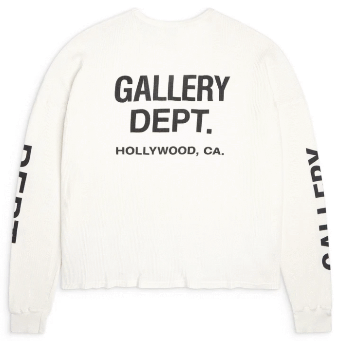 Gallery Dept Urcel Thermal Cream Sweatshirt