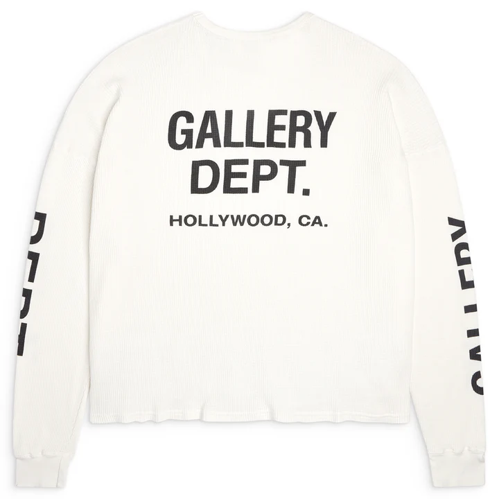 Gallery Dept Urcel Thermal Cream Sweatshirt
