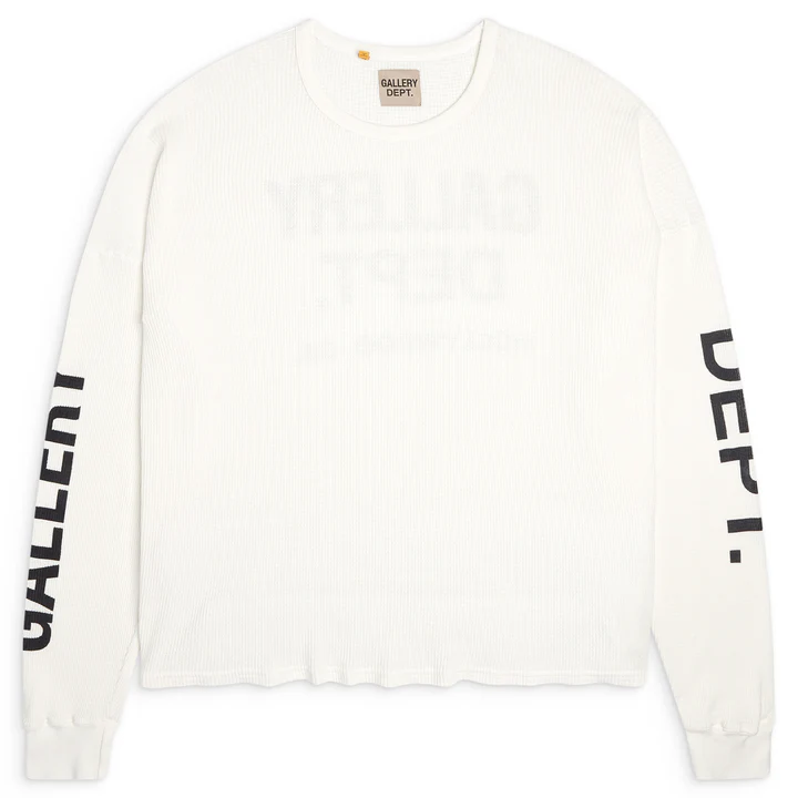 Gallery Dept Urcel Thermal Cream Sweatshirt