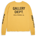 Gallery Dept Urcel Thermal Yellow Sweatshirt
